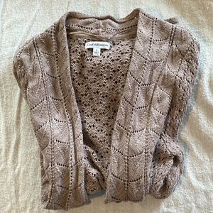 Croft&Barrow L Cardigan sweater Brown/Tan